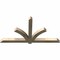 Ekena Millwork Redmond Rough Sawn Timber Gable Bracket, Douglas Fir, 72"W x 39"H x 4"D x 4"F, 13/12 Pitch GBW072X39X0404RED00RDF - alternate 3
